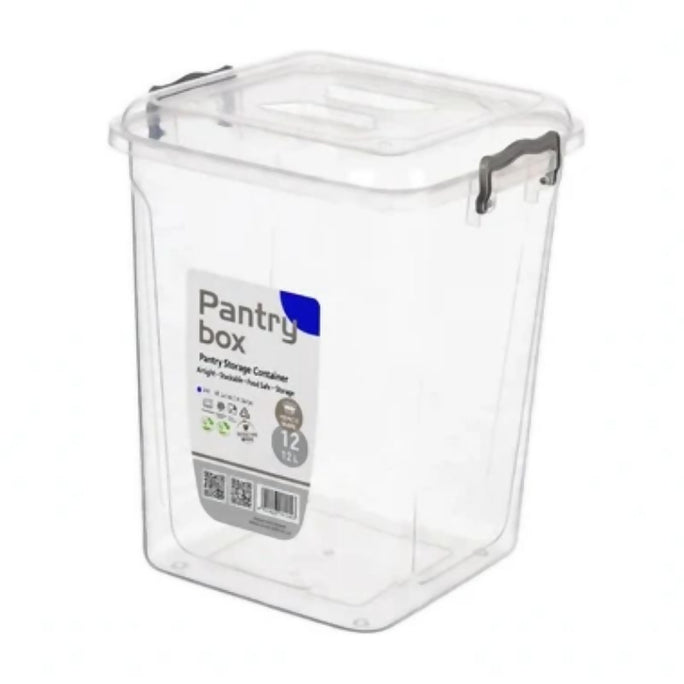 Prince Ware Pantry Box | Food Storage Container | 12 Liter | (Pack of 2)