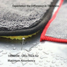 Microfiber Towels 800Gsm Pack of 5