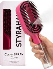 Foreign Trade Hot-Selling Styrahair Spray Comb, Multi-Functional Hair Smoothing Comb, Anti-Fly Hair, Anti-Static Massage Comb