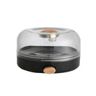 Magnetic Spice Container with Dispensing Button Wall Mount Salt & Seasoning Storage