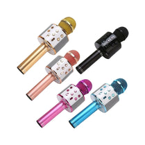 Wireless Microphone,Bluetooth Can Connect Many Devices With Speaker Rechargeable Portable Mic For Family Party
