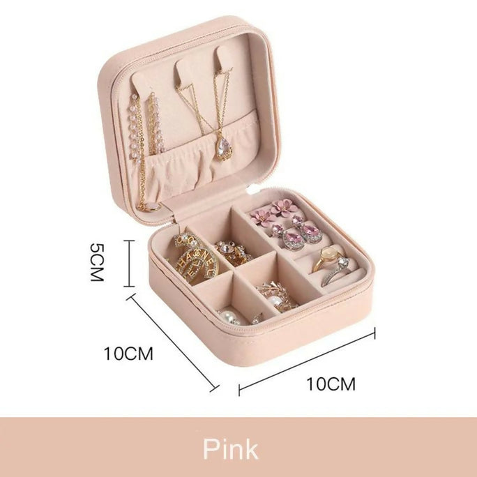 Jewellery Box Organizer Box For Travelling Leather Box Hair Accessories