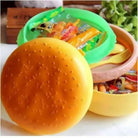 kids Lunch box tiffin box for school burger shaped meal it box large lunch box