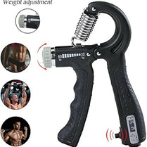 Adjustable Hand Grip Power Exerciser Forearm Wrist Strengthener Gripper With Counter