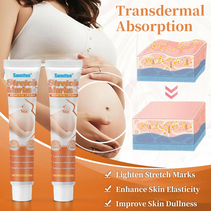 Sumifun Stretch Marks Removal Cream 20g | Herbal Skin Care Cream | Skin Elasticity & Body Care Formula | External Use