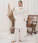 Lawn Cotton Embroidered Stitched 3-Piece Suit-Star Bust