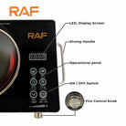 Multifunction Infrared Cooker & Hot Plate R.8045 – Burner Control – 3500W