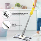 Twist Mop, X Shape Microfiber Mop, Floor Clean Mop Twist Mop With 360 Rotating Head, Dust Mop