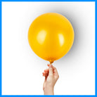 9 Inch Golden Latex Balloon – Premium Party Decoration Balloon