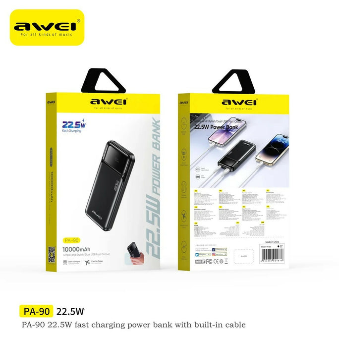AWEI PA-90 Power Bank | 10000mAh