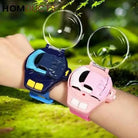 Mini Watch Car Toy for Kids Rechargeable Wrist Remote Control Racing Car Watch