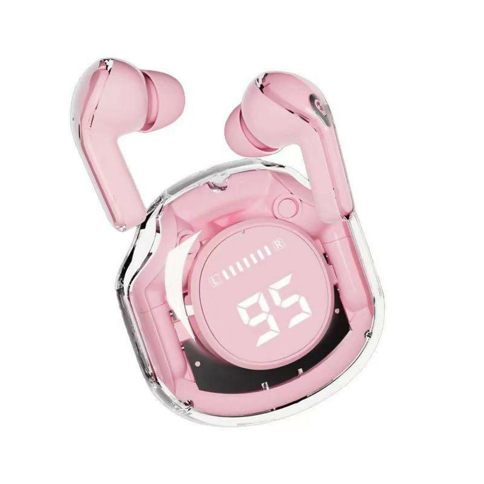 Air 39 Earbuds wireless Transparent airpods Air39 Bluetooth Gaming EARBUDS LED Display Super Bass HD sound Quality Trendy earphone Latest Technology Water Proof HD Calling TWS Technology Sports Headphone