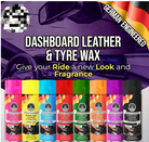 Three Guys Dashboard Leather & Tyre Wax Spray 450ml