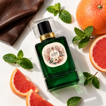 Leather Alula Perfume for Men - Powerful Leather & Patchouli Fragrance - Deep Smoky Woody Scent - Long Lasting EDP - 50ml