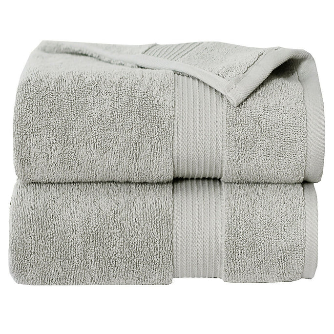 Siesta Zen Export Quality 100% Cotton Bath Towel 70x140cm (27x54 inches) (Pack of 2)
