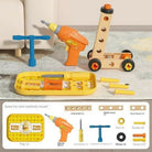 Electric Drill & Build Toy Set – Creative Construction Kit for Kids