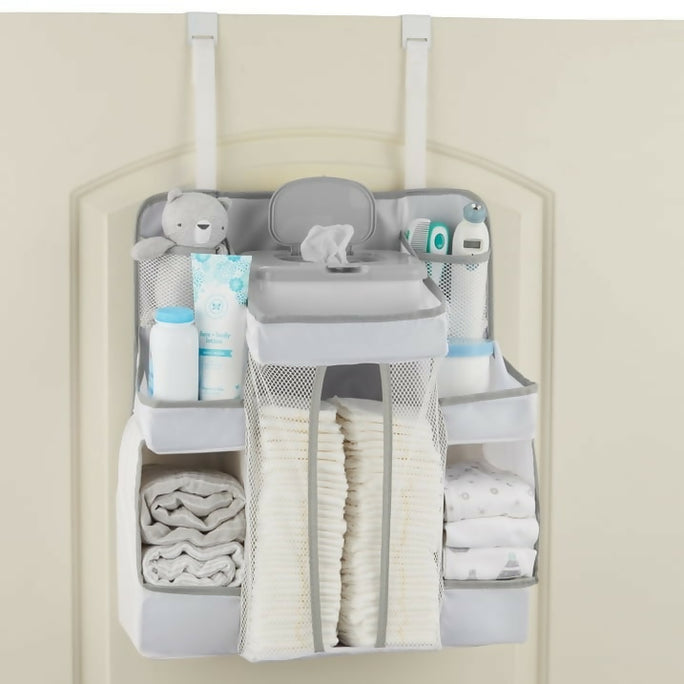 Baby Diaper Caddy and Nursery Organizer for Baby's Essentials