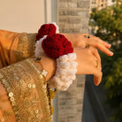 Handcrafted Crochet Gajra Rose Gajra