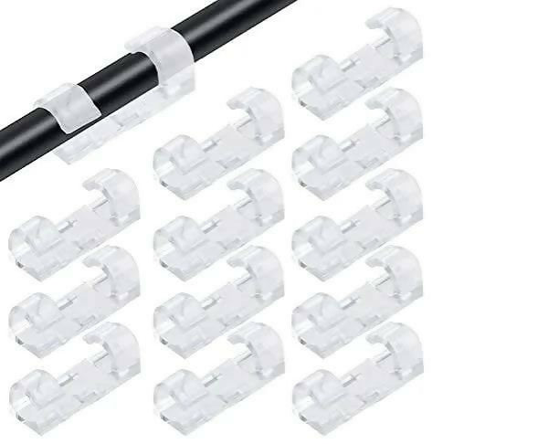 16 PC Premium Self Adhesive Wire Clips