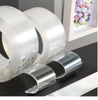 Pack Of 2 Double Sided Tape for Walls Heavy Duty Removable Mounting Tape Strong Adhesive Washable and Reusable Tape Wall Tape for Picture Photo Carpet Decoration Poster Tape Roll