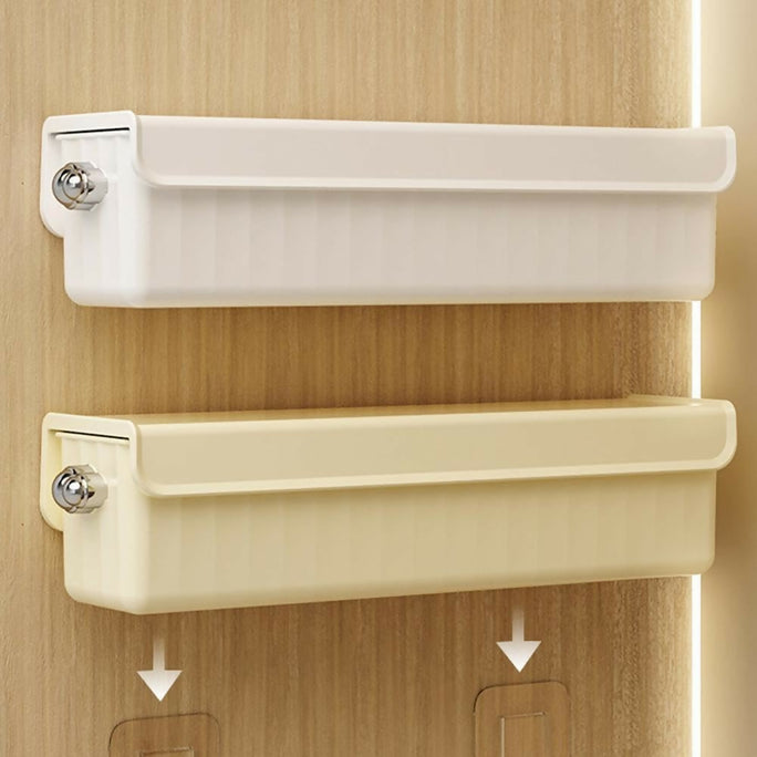 Wall Mounted Sock Storage Box with Drawer Compact Wardrobe Organizer for Socks Ties Underwear Closet Home Use