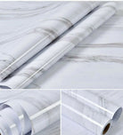 60CMx2M Wall Paper Waterproof Heat Resistant Self Adhesive Anti Oil Kitchen Wallpaper Marble Sheet For Kitchen