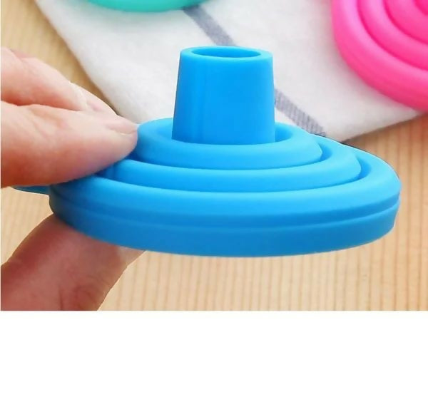 Silicone Oil Funnel, Kitchen Liquid Oil Dispensing Tool (random Color)