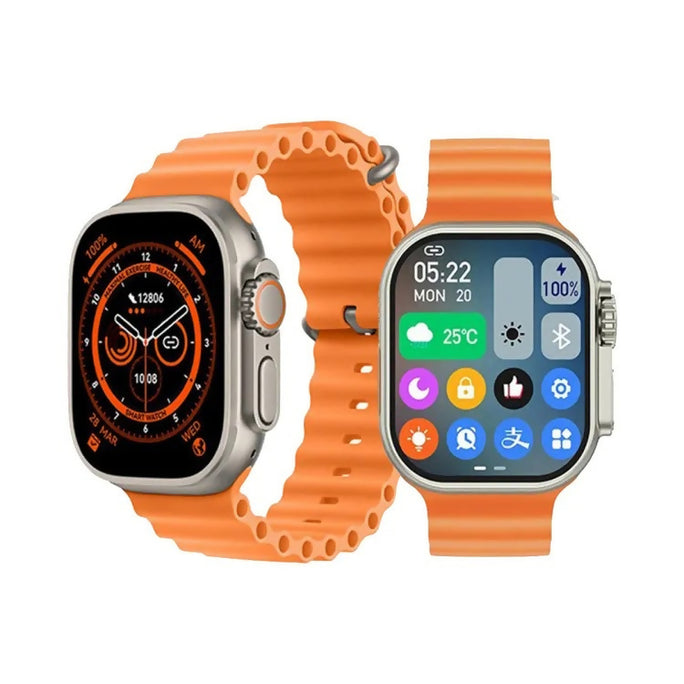 S8 Ultra Smart Watch Series Bluetooth Call Smartwatch Temperature Measuring Heart Rate Monitoring Men Women Fitness Bracelet