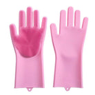 Washing Gloves Silicone Waterproof Insulated Gloves Bathroom Kitchen And Bathroom Cleaning Car Wash Multi-Purpose Gloves