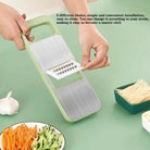 5in1 Vegetable Cutter Stainless Steel Multifunctional Grater For Vegetables