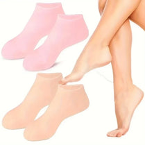 1 Set Silicone Moisturizing Socks Gloves Set Foot Skin Anti Cracking