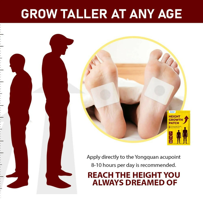 Sumifun 12pcs Height Growth Patch For Promote Bone Development