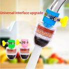 6 Layer Faucet Filter Kitchen Shower Splash Fan Faucet With Clip